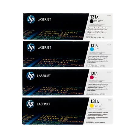 HP 131A CMYK Original Toner Cartridge Set