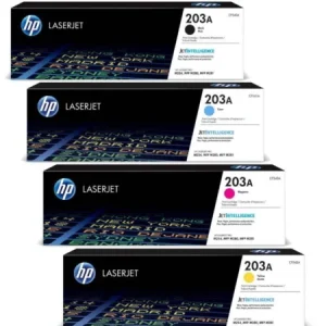 HP 203A CMYK Original Toner Cartridge Set