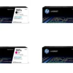HP 207A CMYK Original Toner Cartridge Set