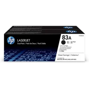 HP 83A Dual Pack Original Toner Cartridge