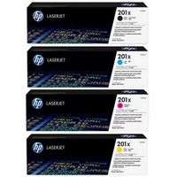HP 201X Original Toner Cartridge Set B/C/M/Y