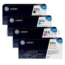 Hp 307A CE740/41/42/43 Original Multi Pack Toner Cartridges B/C/M/Y