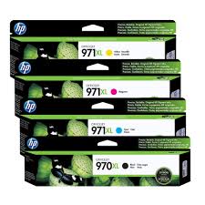 Hp 970XL Original Multi Pack Ink Cartridges B/M/Y/C