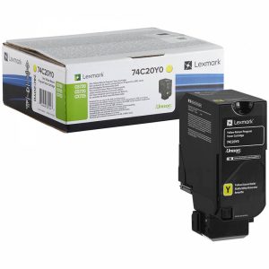 Lexmark 74C50Y0 Original Yellow Cartridge